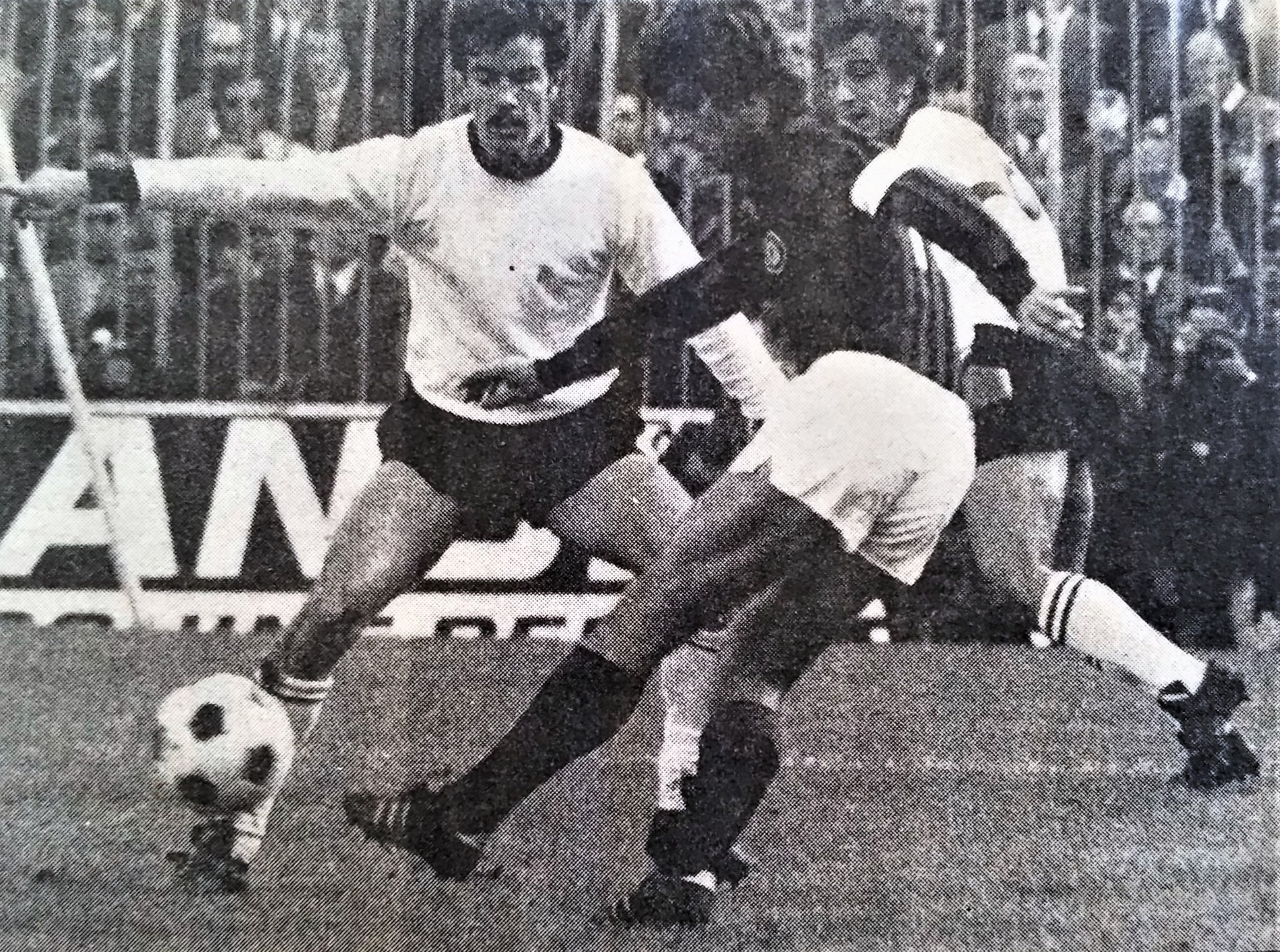 Milan-Cesena 1973-74 Danova si oppone a Rivera