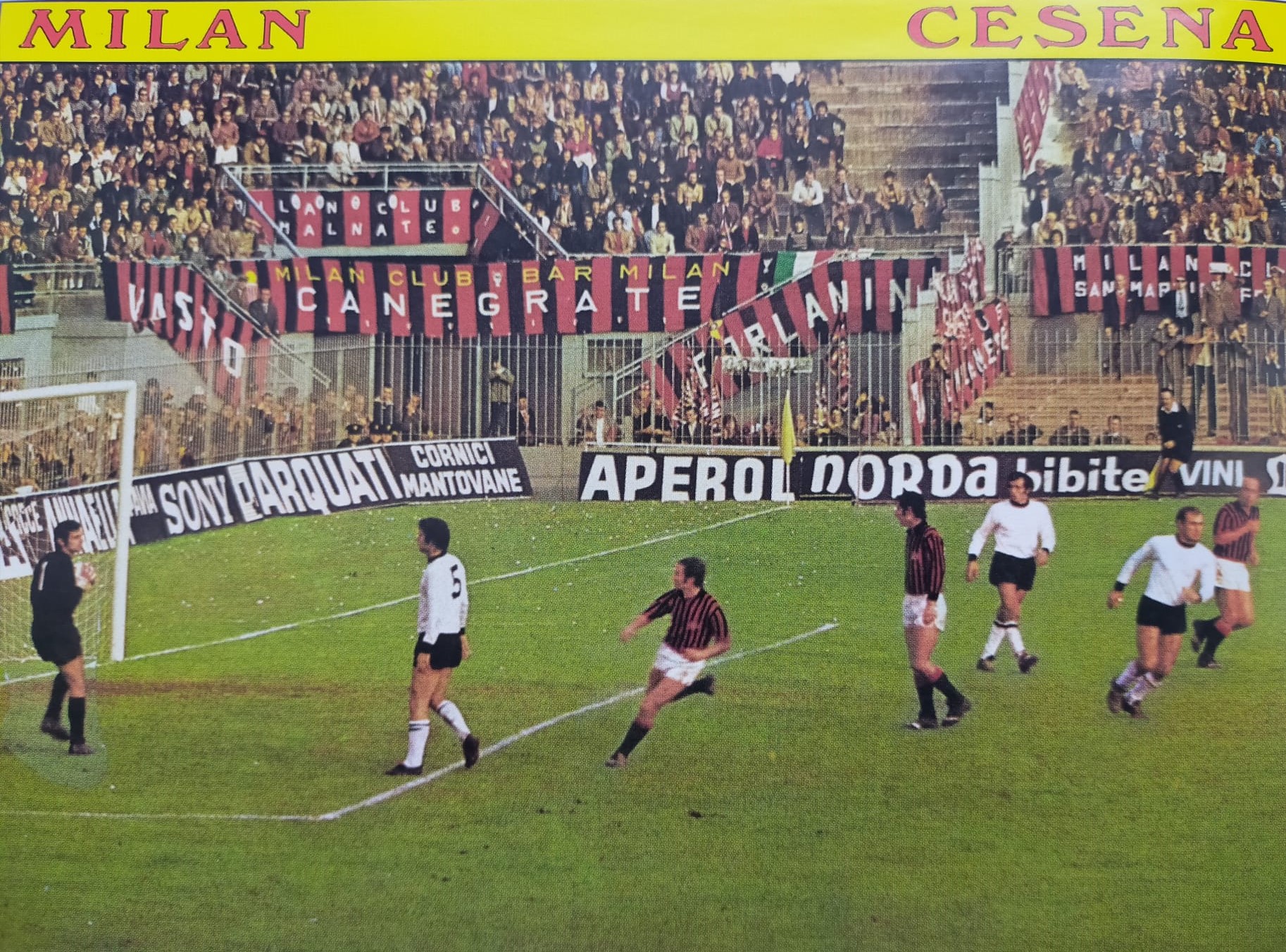 Milan-Cesena 1973-74 Figurina Panini