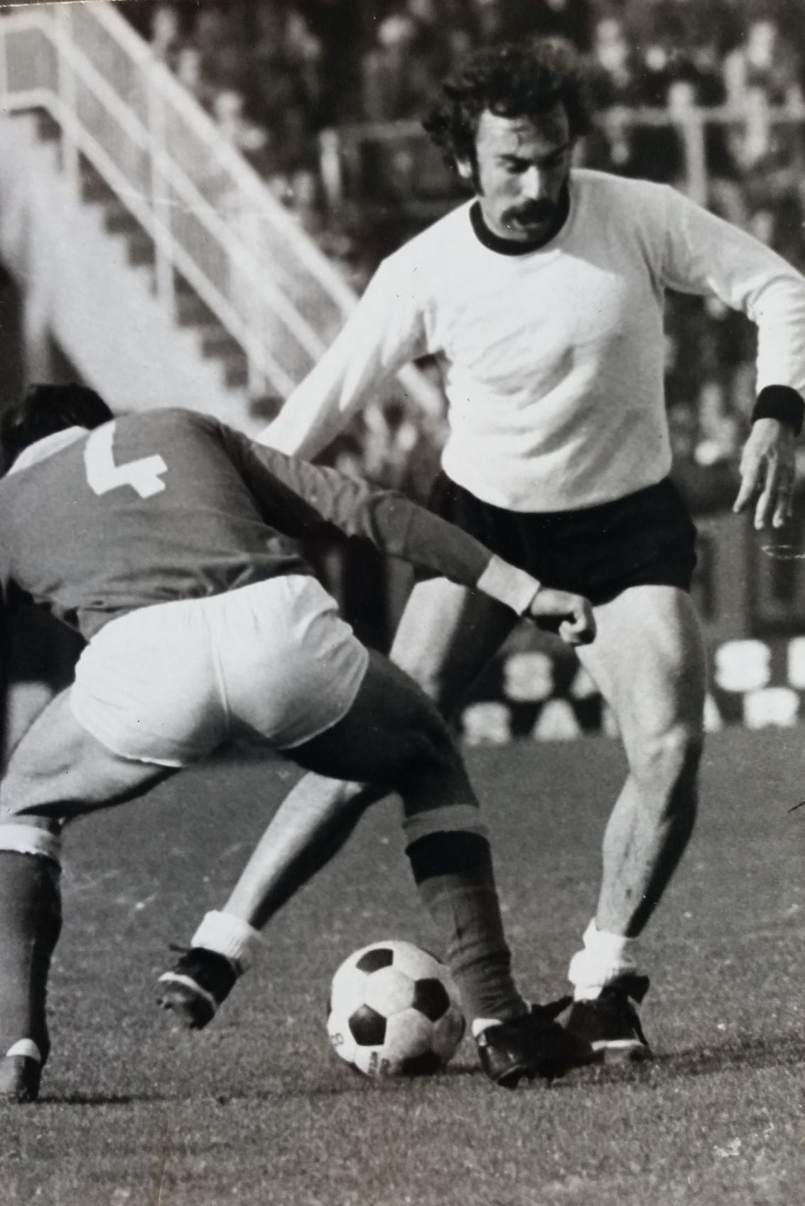 Cesena-Verona 1973-74 Savoldi II e Busatta