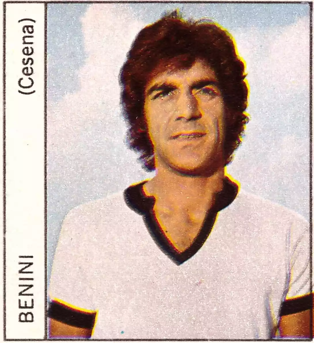 Gente Editore Rusconi Campionato 1973-74 Alberto Benini