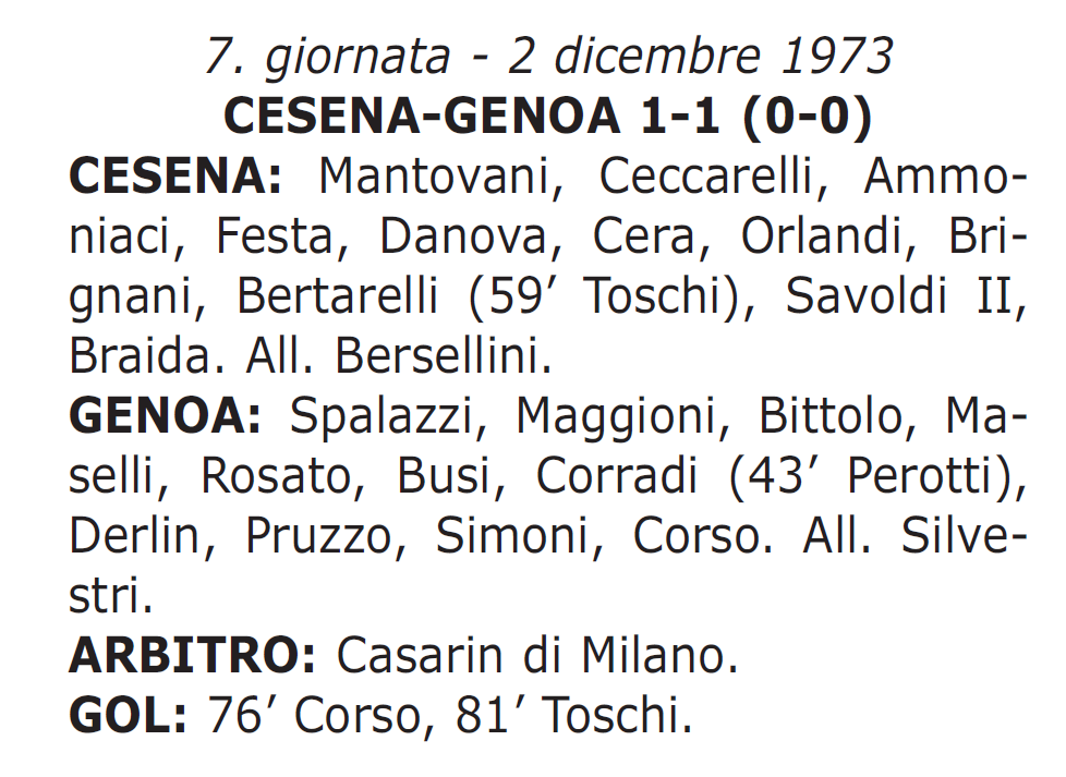 CESENA-GENOA-1-1-tabellino-1973-74