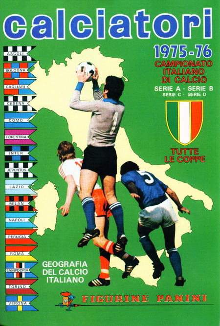 Panini Calciatori 1975-76 album