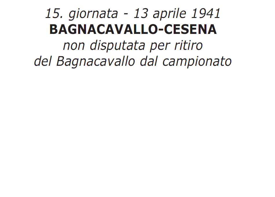 BAGNACAVALLO-CESENA-1940-41 tabellino