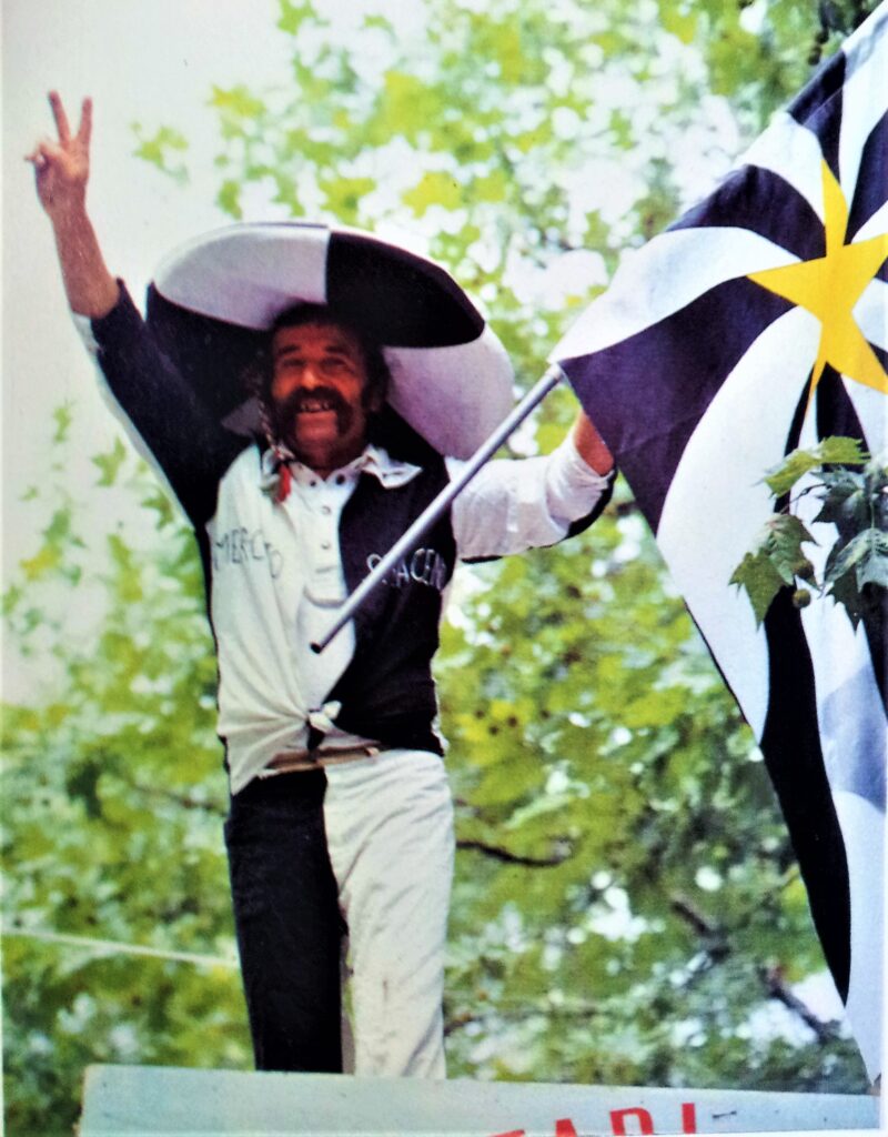 Cesena-Atalanta 1980-81. Romano Cavalli detto E Sec festeggia la promozion in A (1980-81)