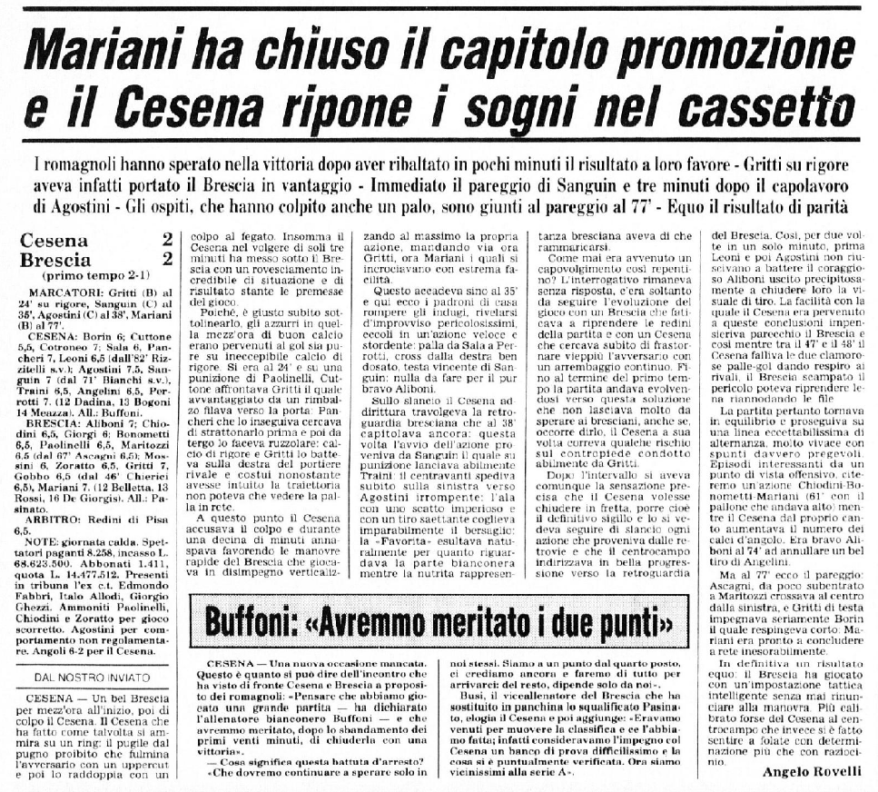 Cesena-Brescia-1985-86-La-Gazzetta-dello-Sport-1