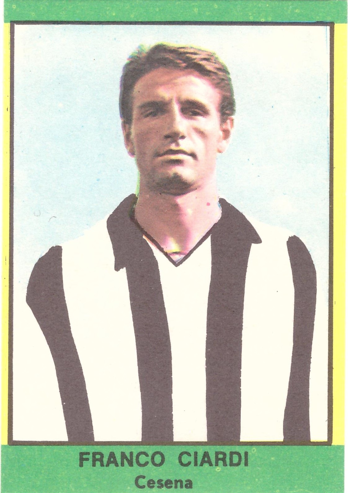 Ritmo Calciatori in Technicolor 1968-69 Ciardi