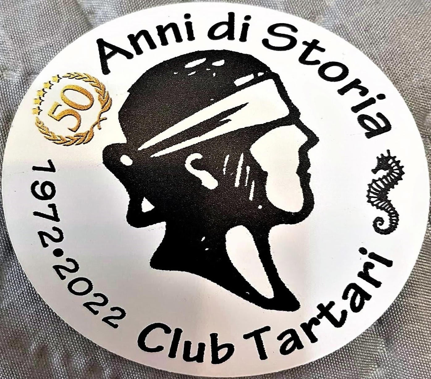 Adesivo 50 anni Club Tartari 2022-23